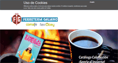 Desktop Screenshot of ferreteriagalianosax.com